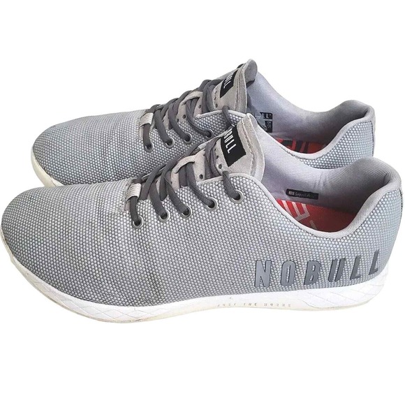 Nobull Mens 12.5 Gray SuperFabric‎ Trainers CrossFit Gym Workout Athletic Shoes main image 5
